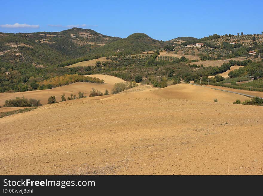 Hills, Umbria