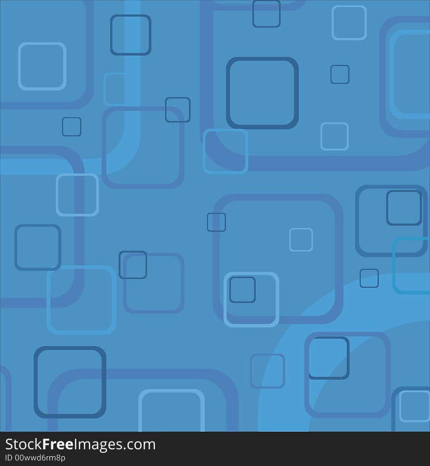 The Blue stylish texture. Vector.