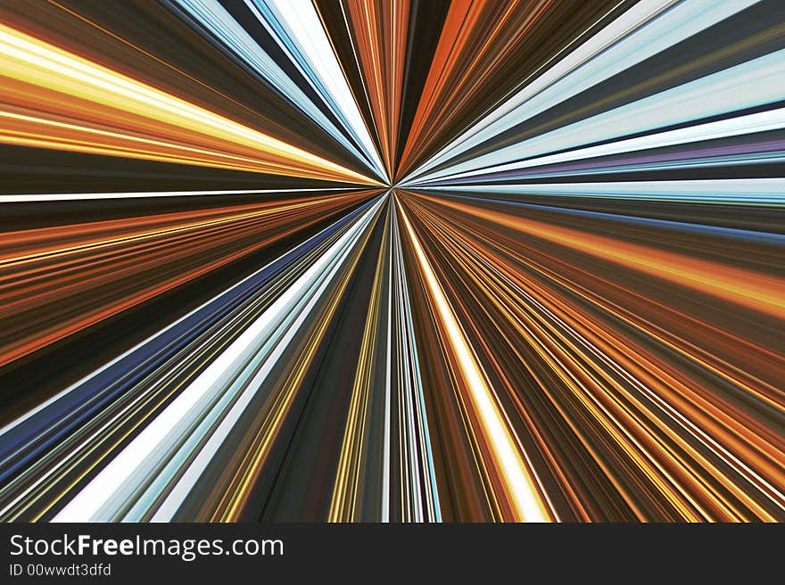 Abstract linear color background. Illustration.