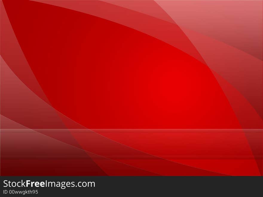 Illustration of a red background with copy space