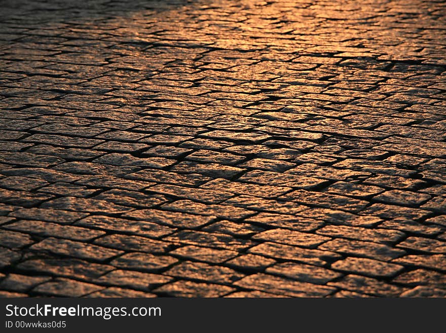 Sidewalk stones