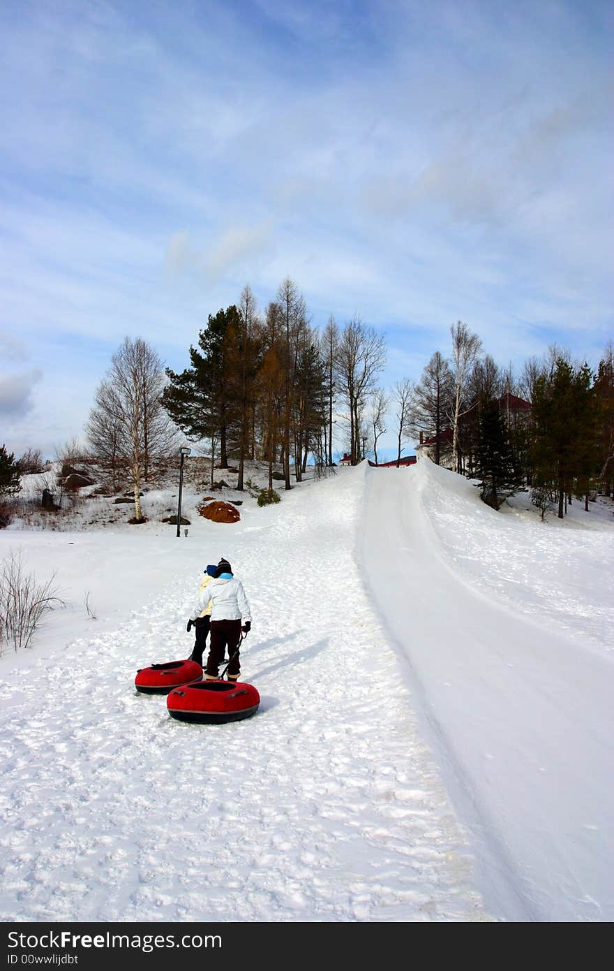 Winter at Bretton Woods, New Hampshire