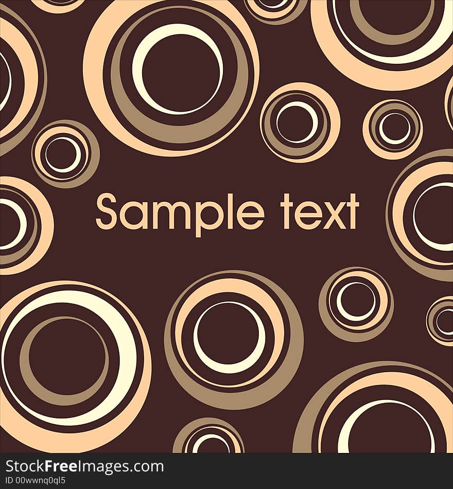 Stylish coffee texture for universal integer.Vector. Stylish coffee texture for universal integer.Vector.