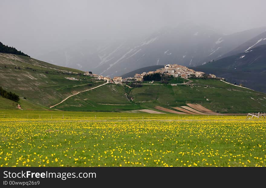 Castelluccio Di Norcia, Umbria