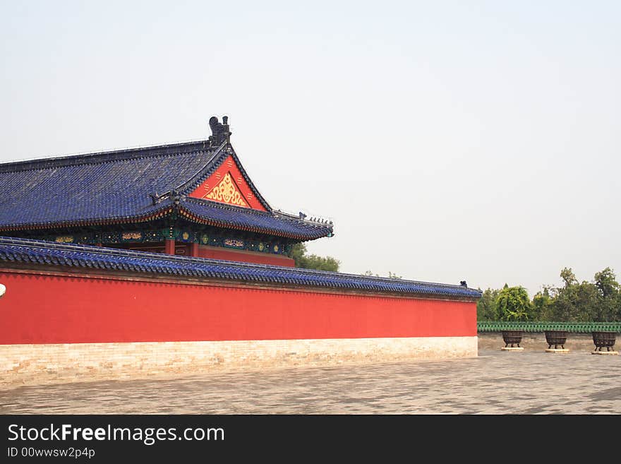 Building in beijing Forbidden City