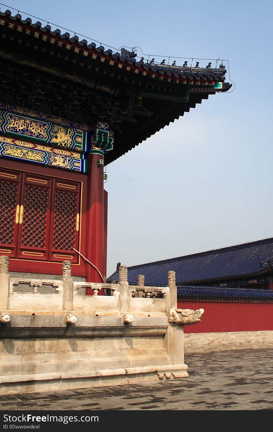 Building in beijing Forbidden City