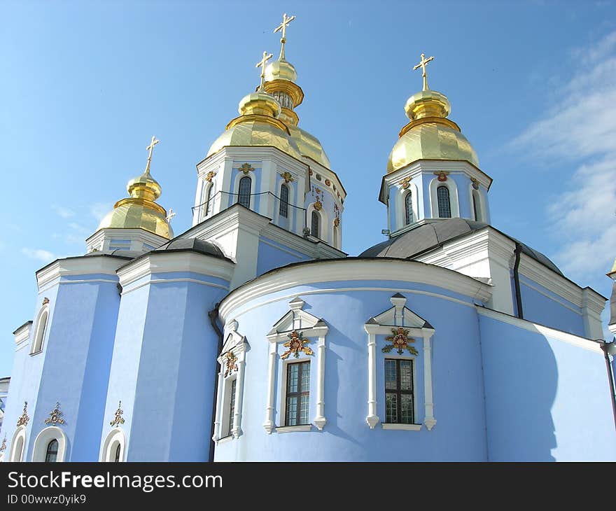 Mishalovskij Zlatoverhij (Goldroof) Monastery In K