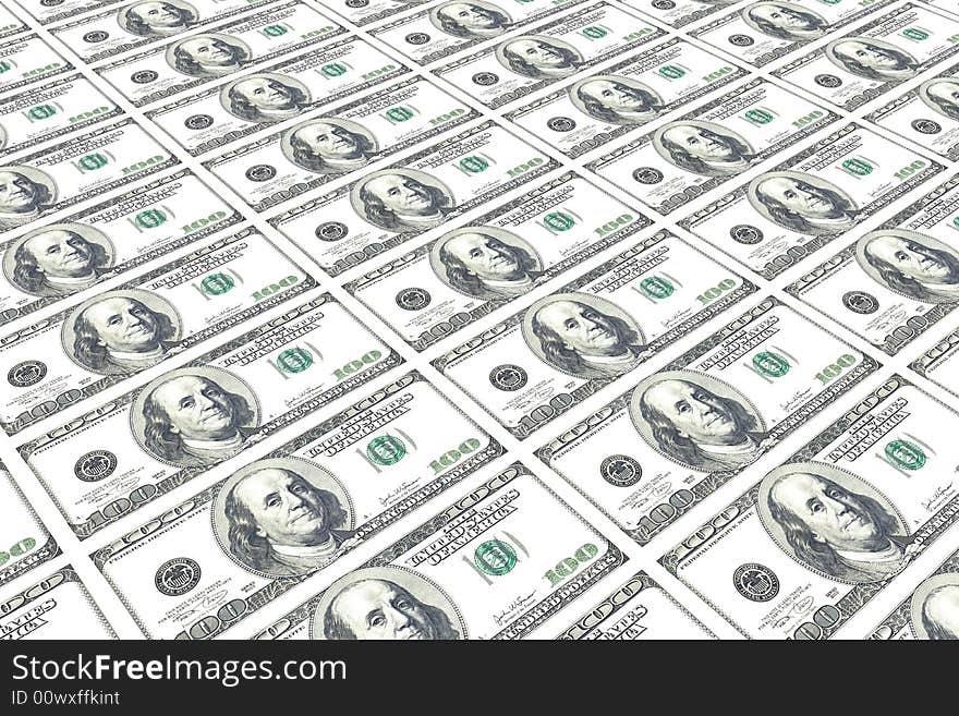 Money background 3d illustration very high quality