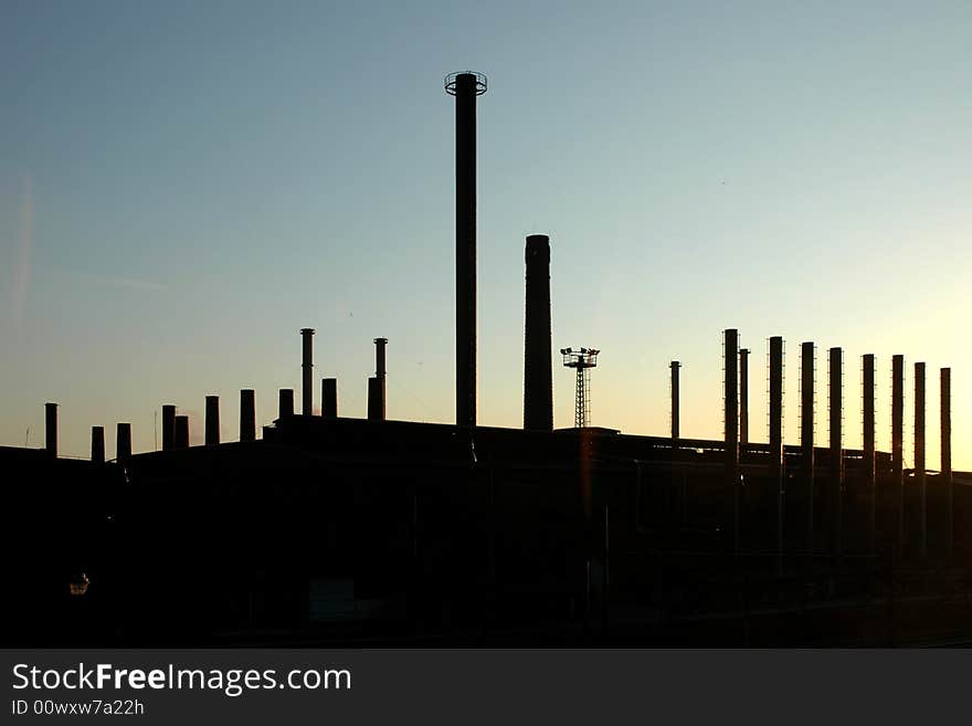 Iron mill in Trinec (Czech Republic)