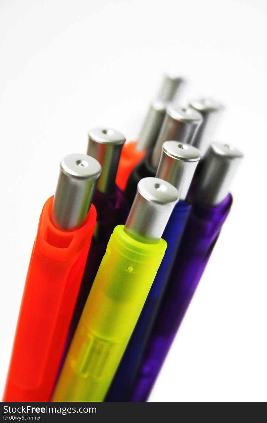 Colourful Pens