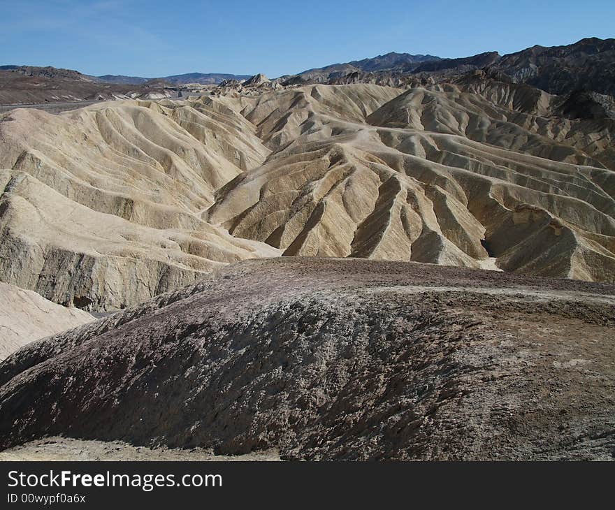 Photo of desert in Deth Valley California US.