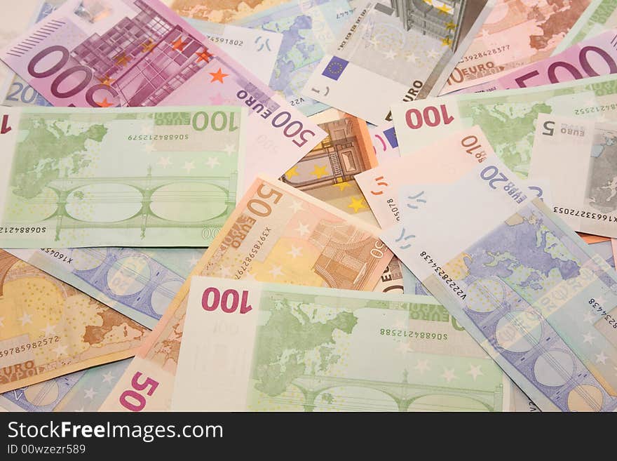 European banknotes