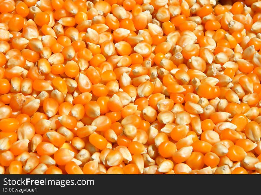 Corn in the market in Athens