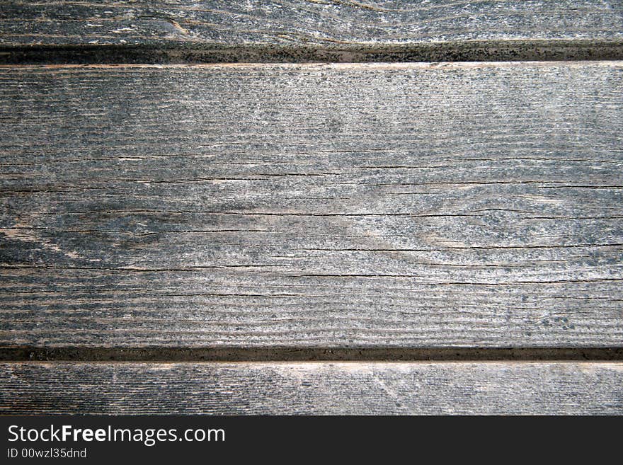 Old wooden planks horizontally oriented. Old wooden planks horizontally oriented