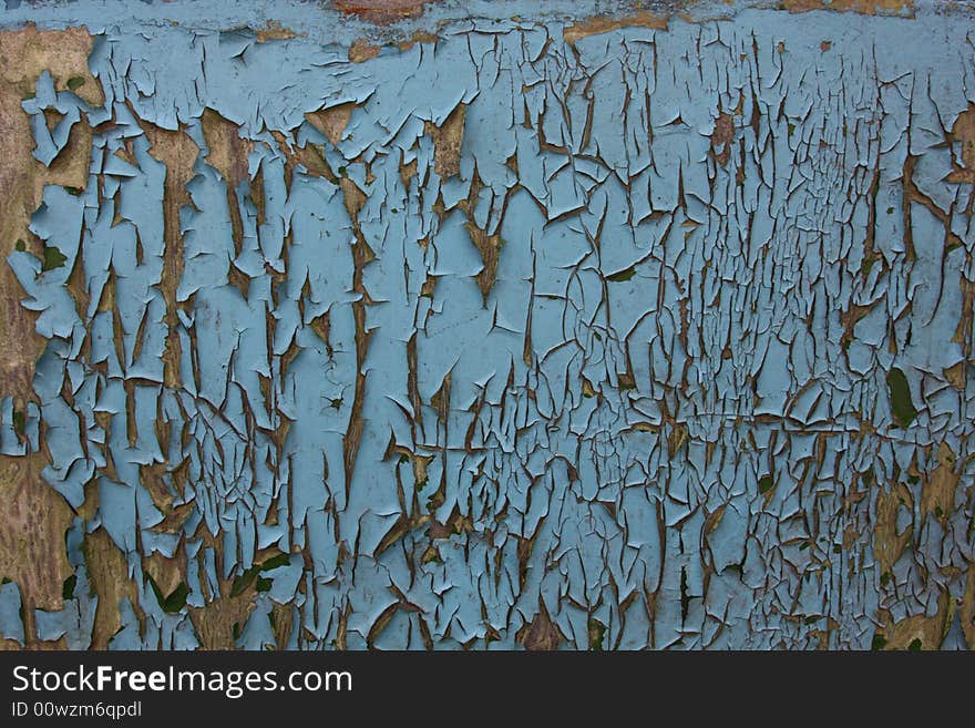 Cracked paint background texture