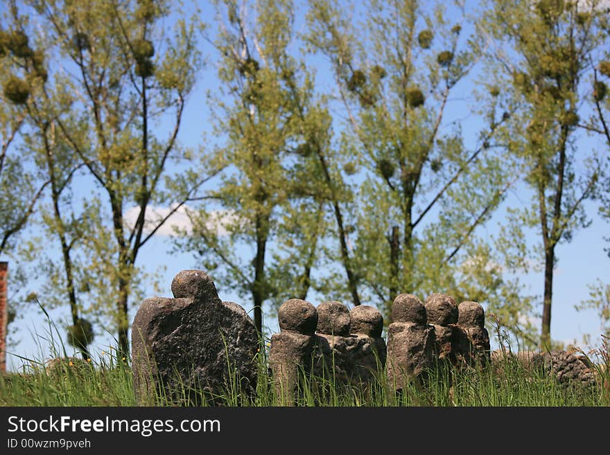 Old Jewish Cemetery In Holesov