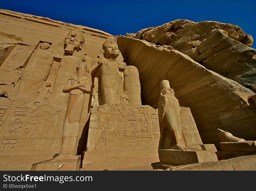 Abu Simbel - aswan in Egypt