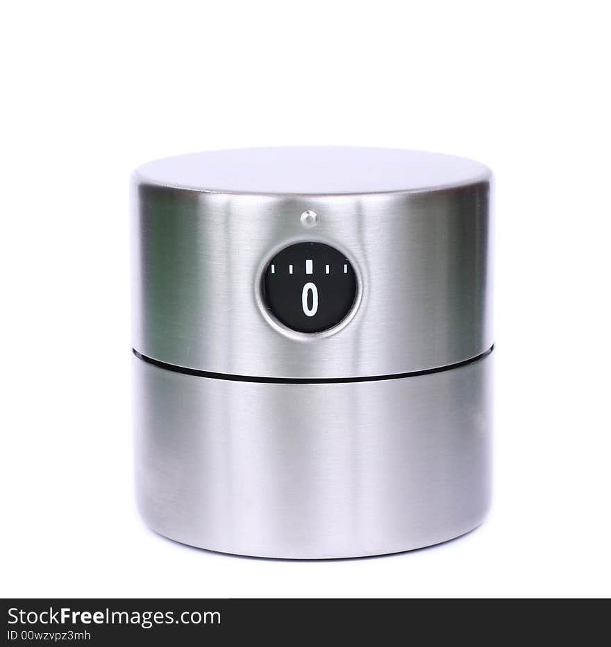 Metal egg timer used for cooking eggs