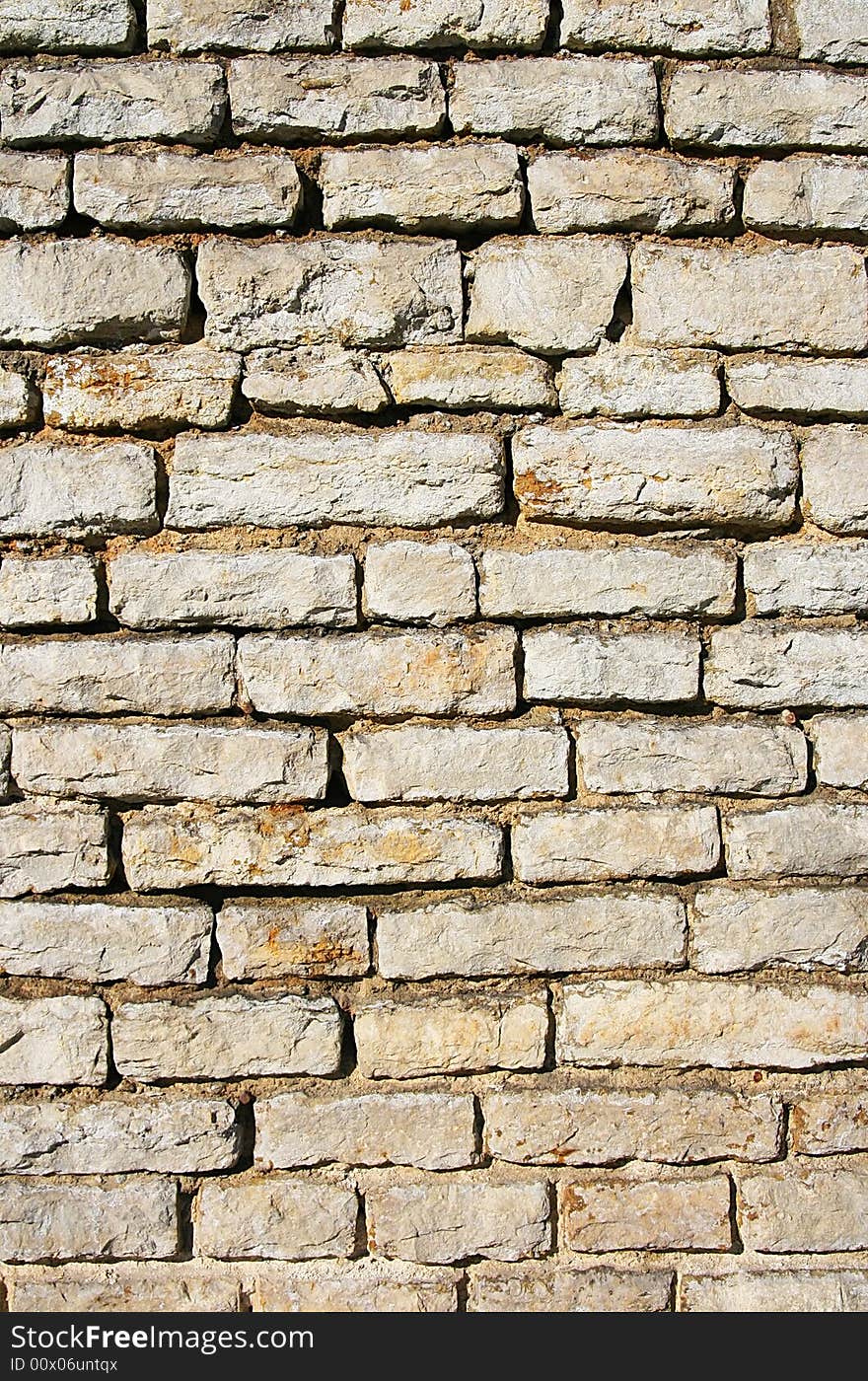 Stone wall texture.