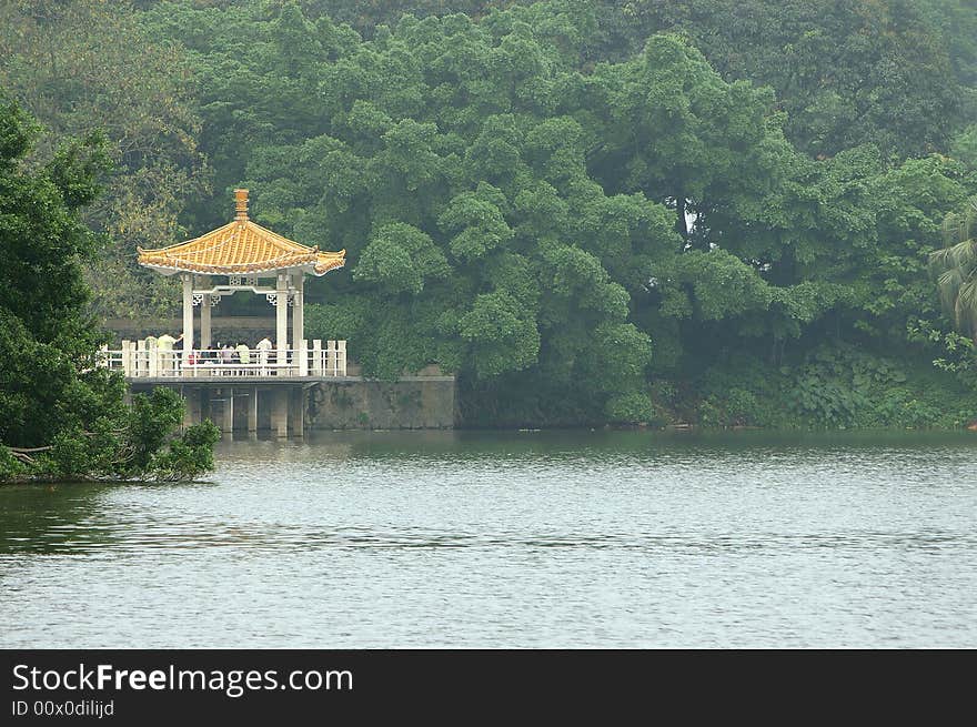 Pavilion On The Lake