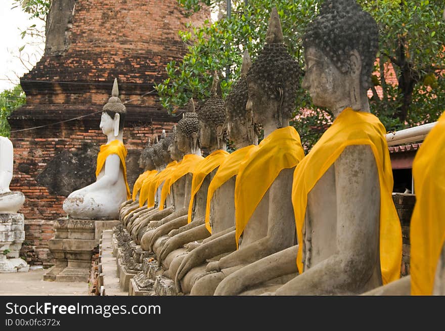 Buddhist temple ruins in Asia. Buddhist temple ruins in Asia.