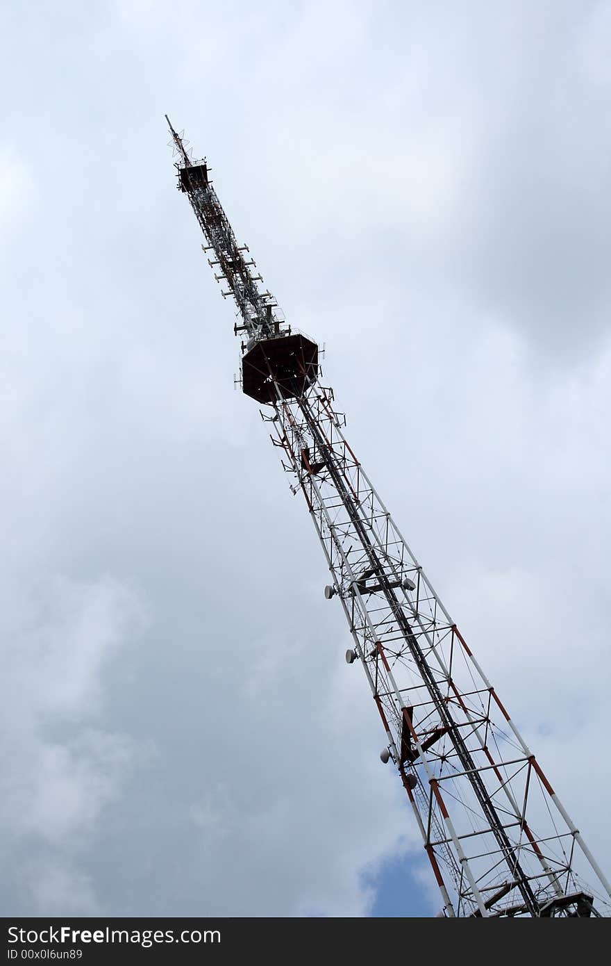 Cell phone tower for communications