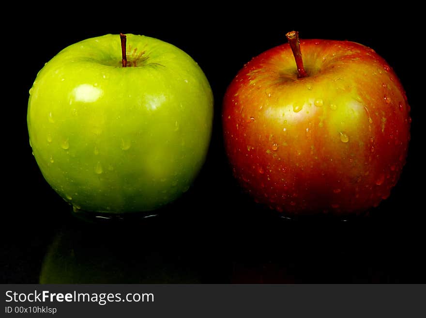 Red & Green Apples