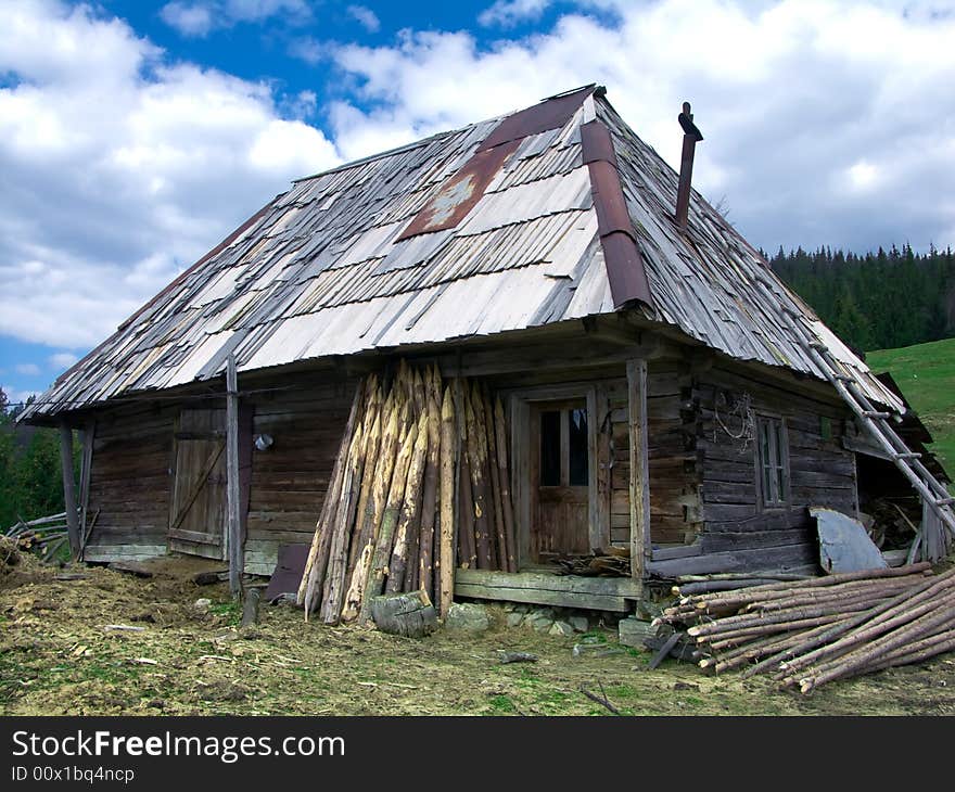 Shepherd hut in Maramures