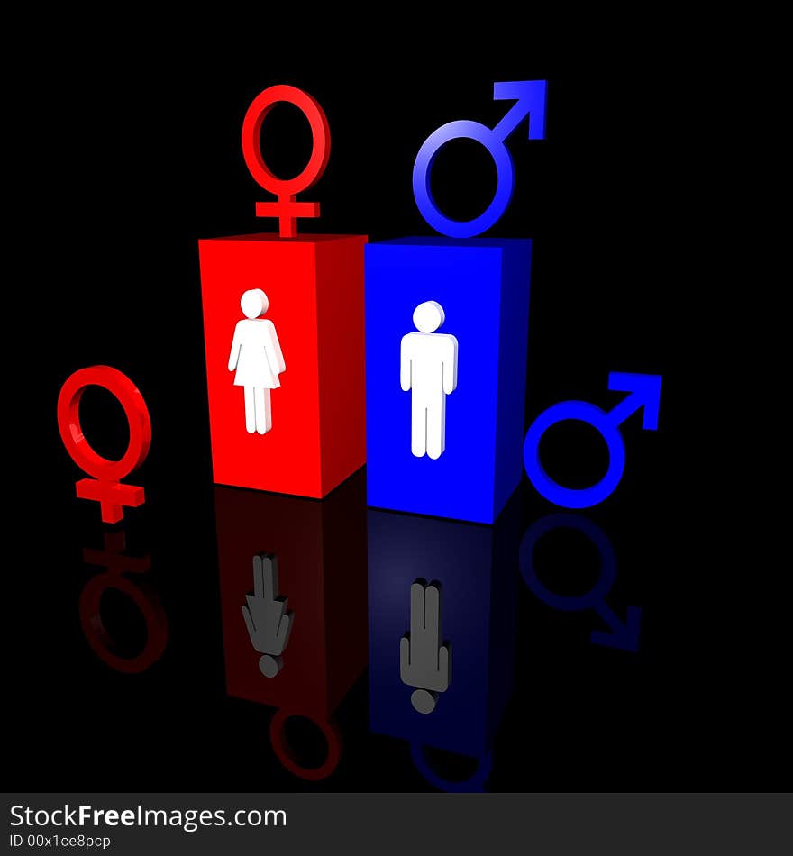 Logo Men And Woman