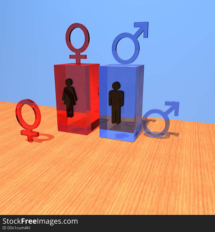 Logo Men And Woman