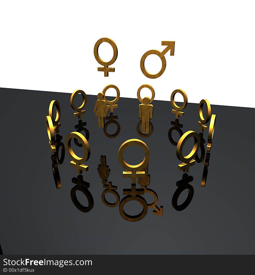 Logo Men And Woman