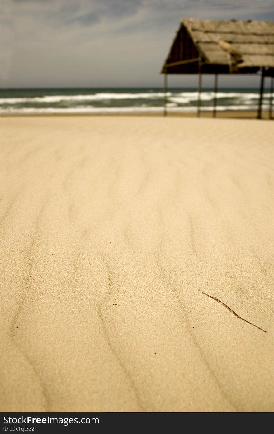 Beach hut