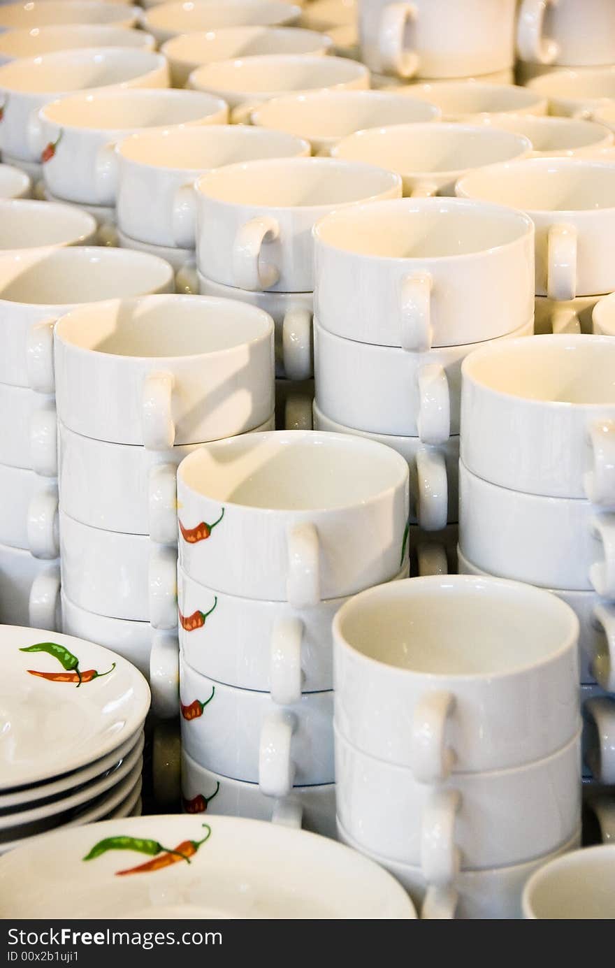 White Coffee Cups