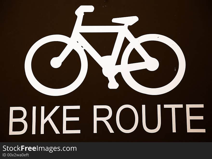 Bike Route Signage