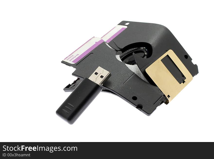 Broken diskette