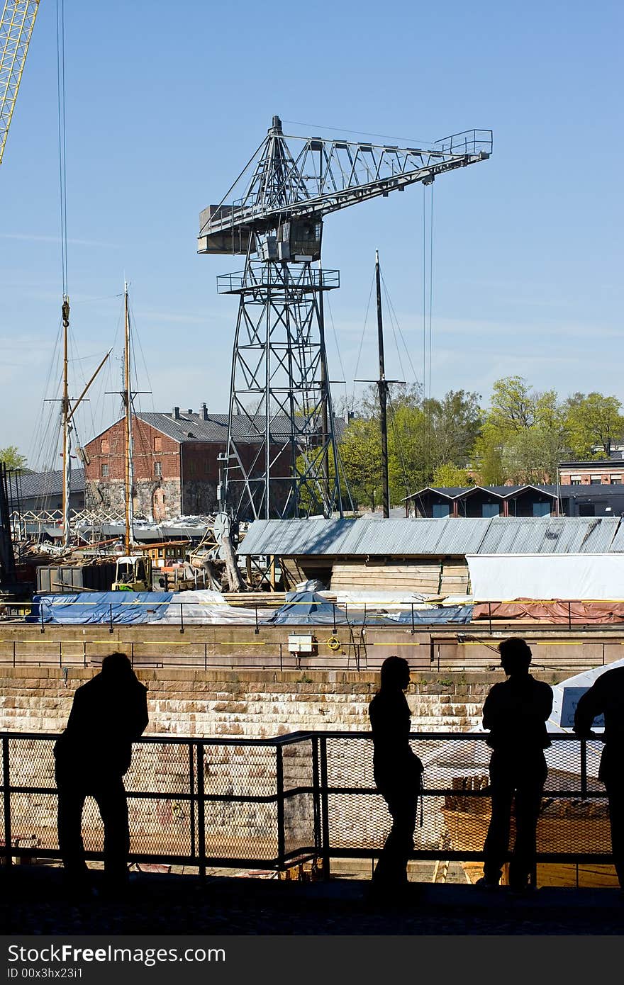 The dry dock of Suomenlinna (Finland) is the oldest dry dock in Europe