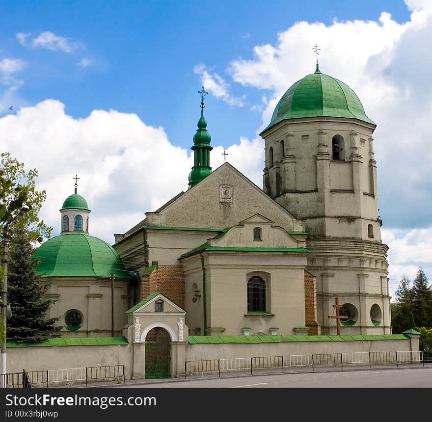 Age-old church on Ukraine