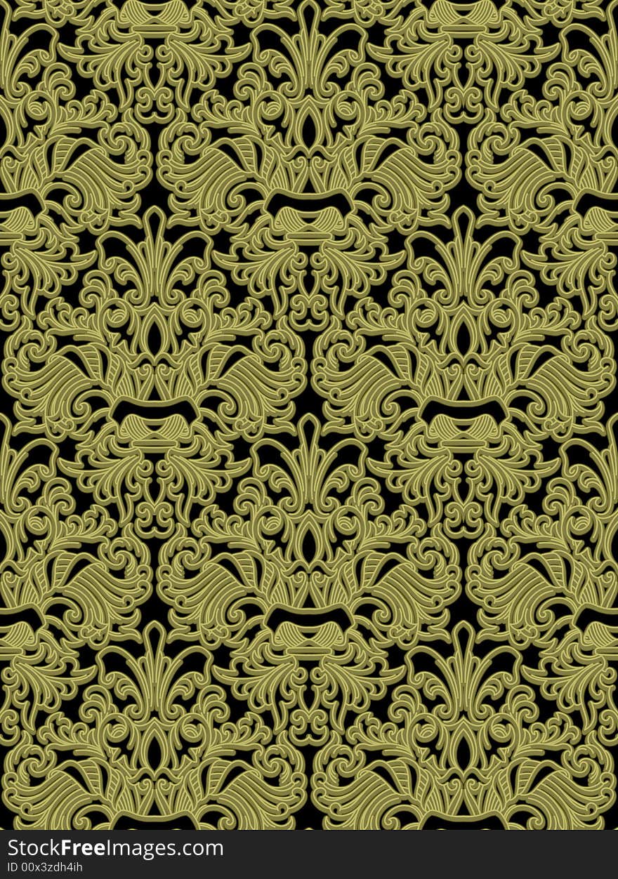 Seamless background from a floral ornament, Fashionable modern wallpaper or textile. Seamless background from a floral ornament, Fashionable modern wallpaper or textile