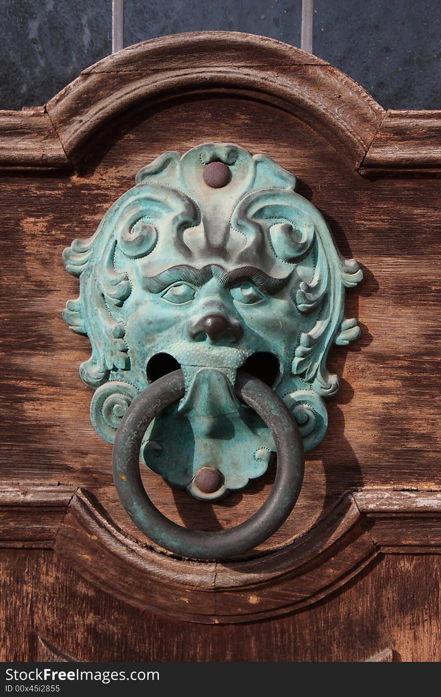 Brass knocker