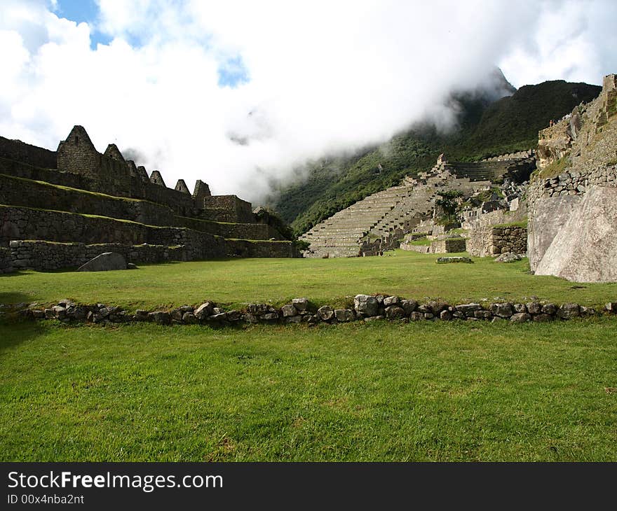 Machu Picchu the lost city of Inca in Cuzco, Peru.