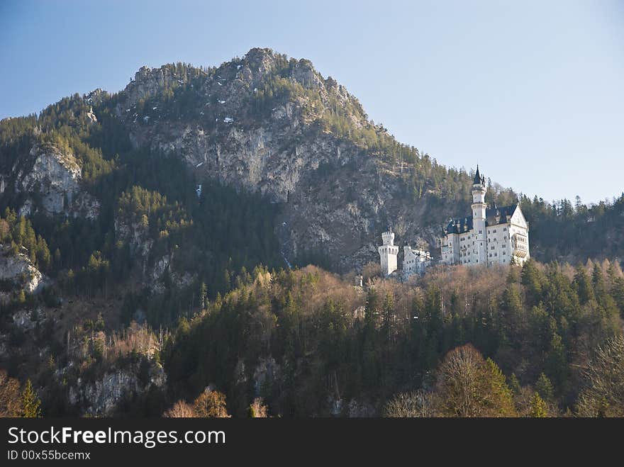 Famous castle Neuschwanstein. Bavaria, Germany.