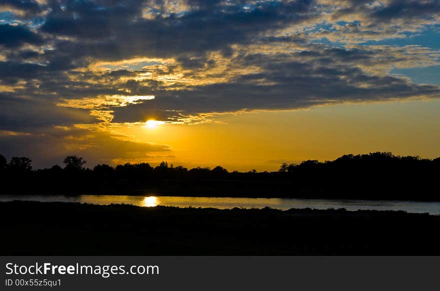 Clouds Over Loire