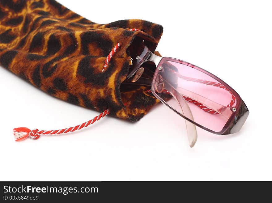 Sunglasses with a cover