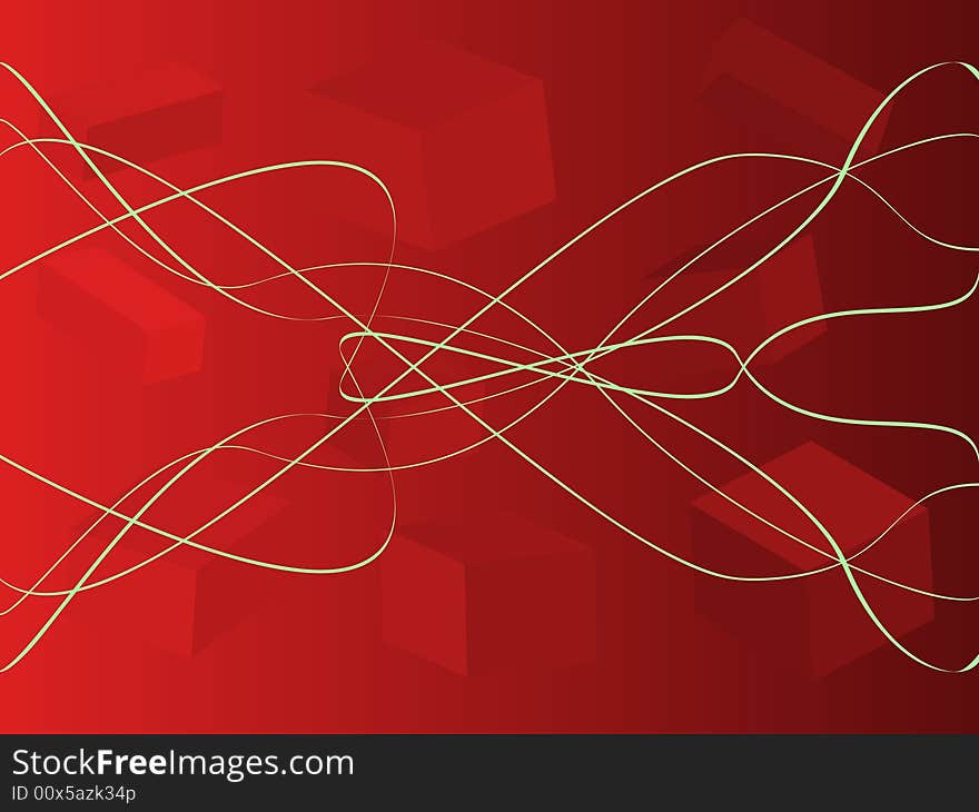 Abstract Background In Christmas Colors