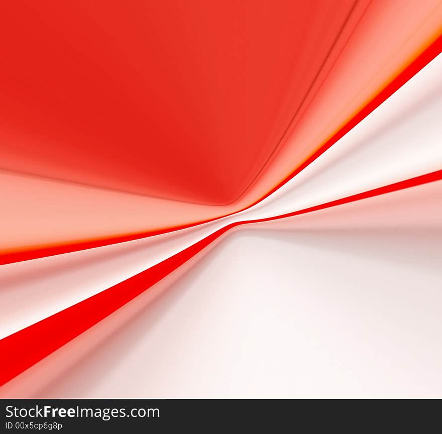 Modern 3D rendered fractal design(abstract background)