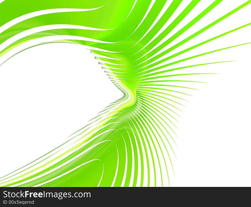 Modern 3D rendered fractal design(abstract background)