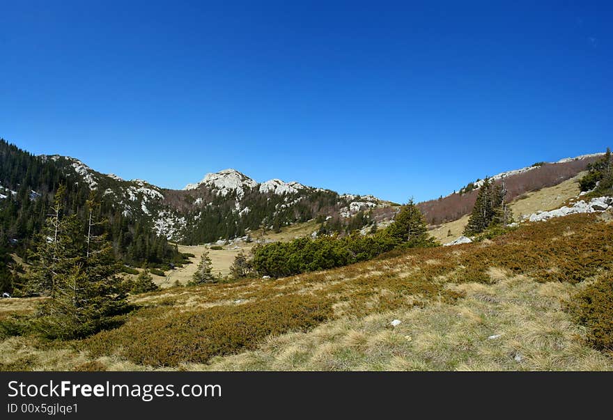 Mountain Scene During Spring, Velebit, Croatia 8