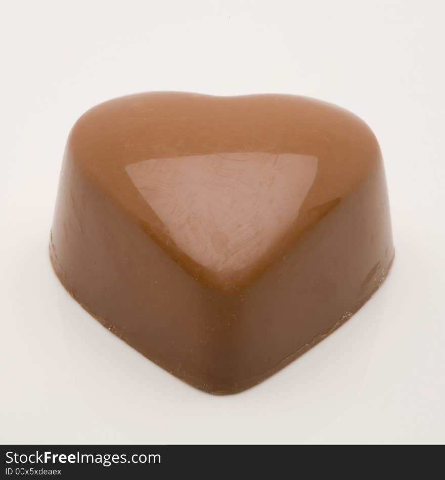 Belgian chocolate valentine heart