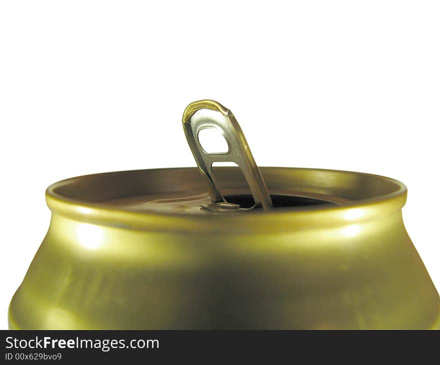 Color jar on a white background