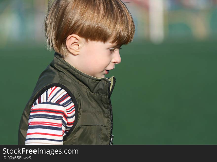 The cheerful kid